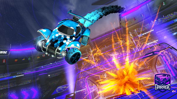 A Rocket League car design from NiElPa