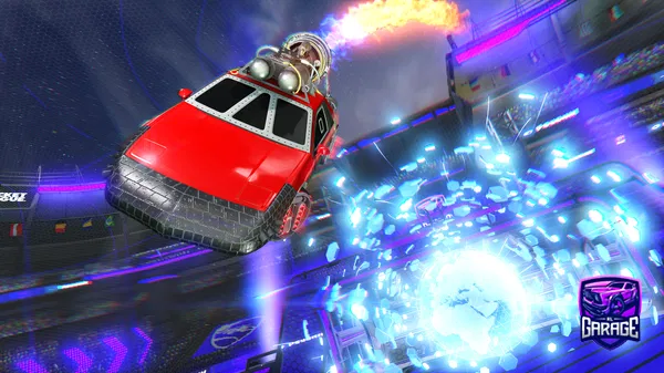 A Rocket League car design from viperty45