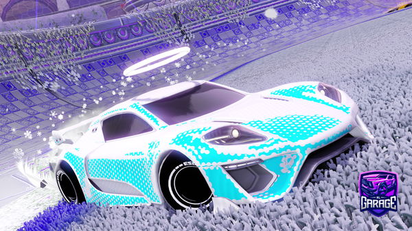 A Rocket League car design from Pepinillo256