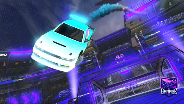 A Rocket League car design from dateager