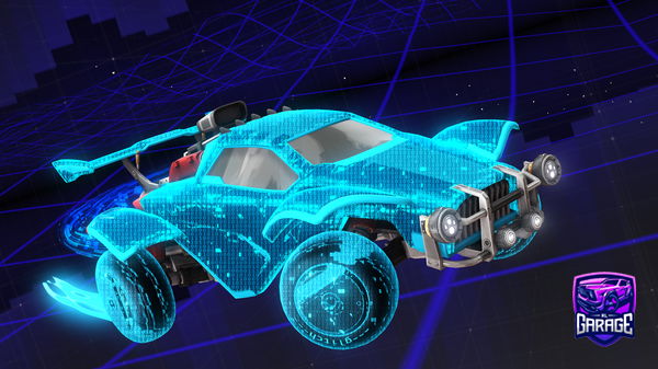 A Rocket League car design from zsr_titan