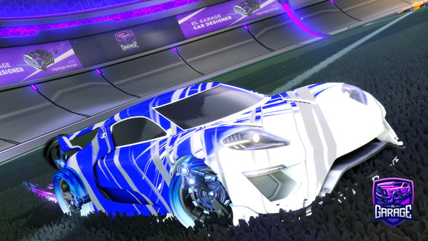 A Rocket League car design from Cayul58