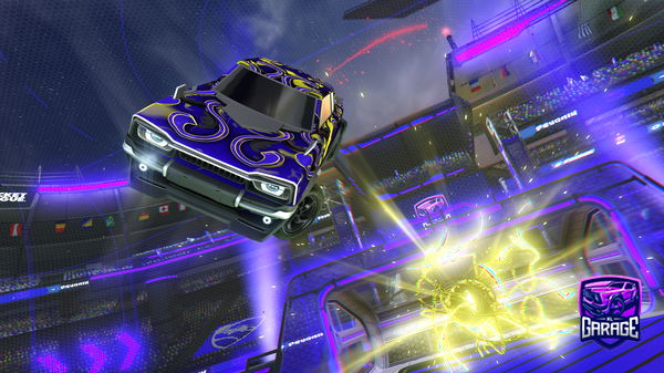 A Rocket League car design from TiredLix