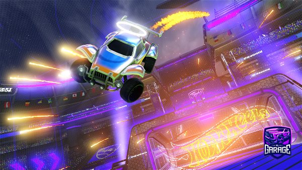 A Rocket League car design from Doddleboddle