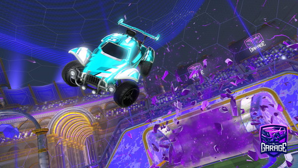 A Rocket League car design from zz1k0
