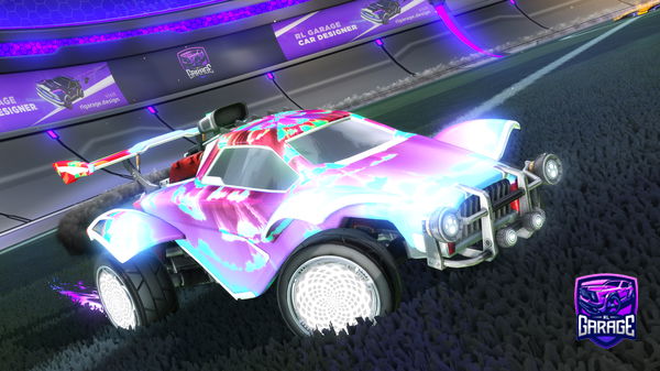 A Rocket League car design from wxbba02