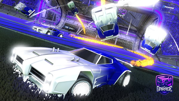 A Rocket League car design from dfuzeoverdrive