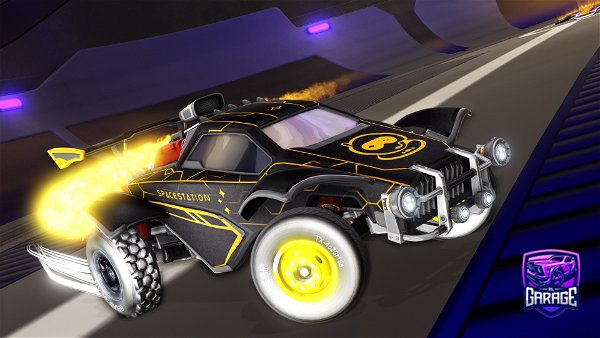 A Rocket League car design from Xdghostmanic