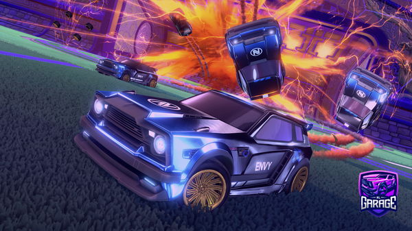 A Rocket League car design from Bazar1000