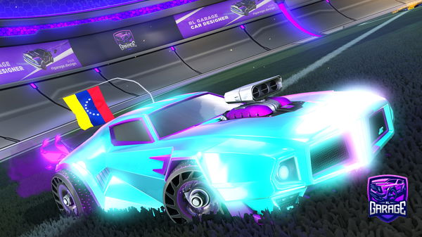 A Rocket League car design from Ice-Deriva