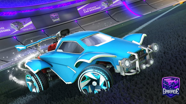 A Rocket League car design from ggsiuu