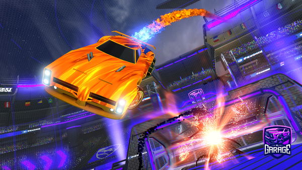 A Rocket League car design from rRhHeEtTtT17