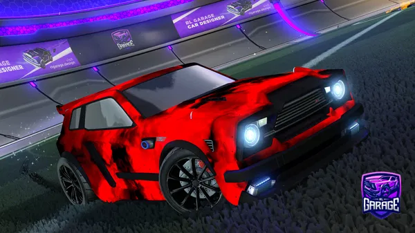 A Rocket League car design from ohitsbav