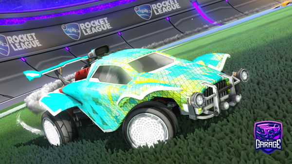 A Rocket League car design from Squaz_la_banane