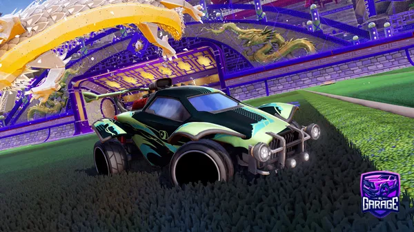 A Rocket League car design from Gummibear