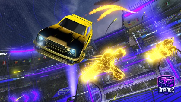 A Rocket League car design from Hxllxw