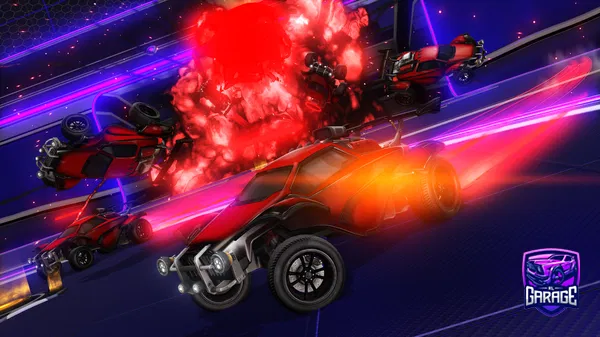 A Rocket League car design from Mysterioepic