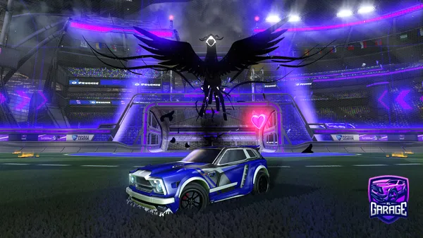 A Rocket League car design from DarkMist182