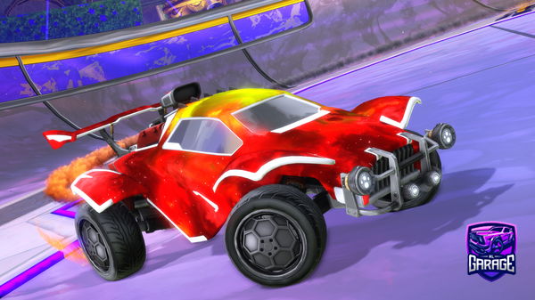 A Rocket League car design from DrippyCat_Rl