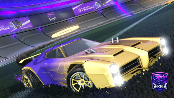 A Rocket League car design from InZxNeDoug