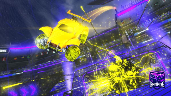 A Rocket League car design from RhettOnDiamond