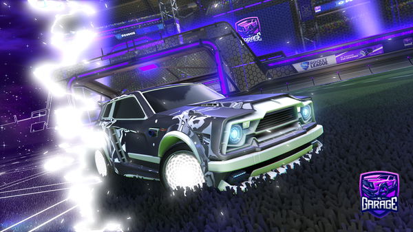A Rocket League car design from cosmos69
