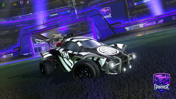 A Rocket League car design from m4zx