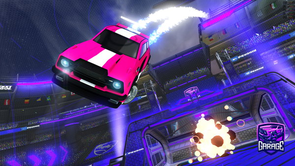 A Rocket League car design from isthattoast