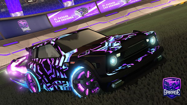 A Rocket League car design from abspielen