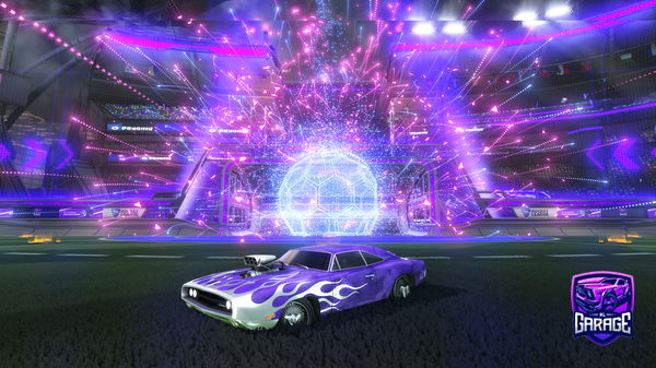 A Rocket League car design from Rbeas09