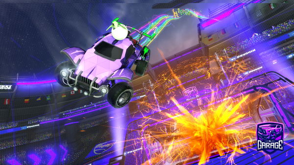 A Rocket League car design from AshotlWotl