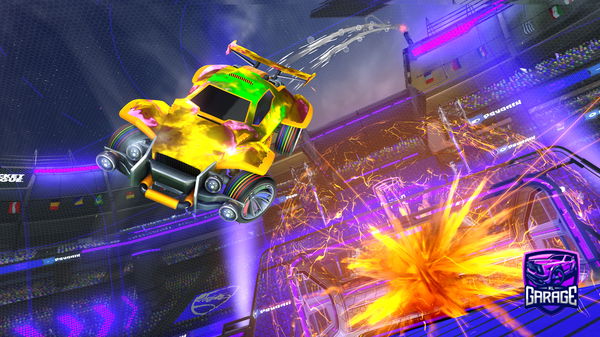 A Rocket League car design from HerpieSlurpie