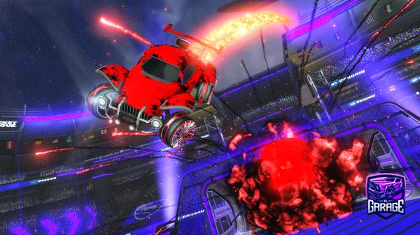 A Rocket League car design from YourL0C4LCracker