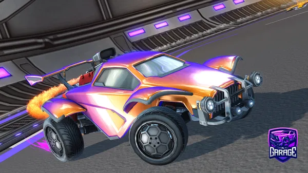 A Rocket League car design from ZandHertje