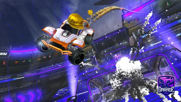 A Rocket League car design from Brush10