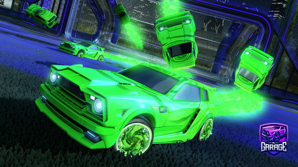 A Rocket League car design from Yorges