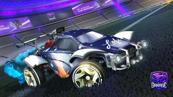 A Rocket League car design from -Zenith-