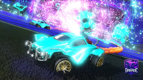 A Rocket League car design from Cracked_Whipple