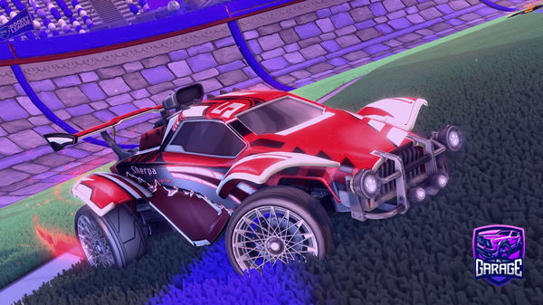 A Rocket League car design from Leo_Spb