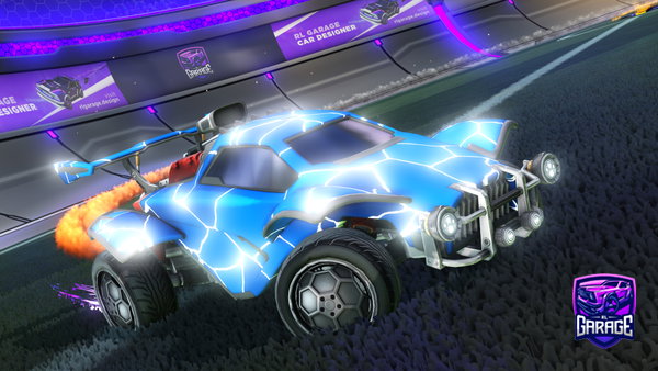 A Rocket League car design from niels99