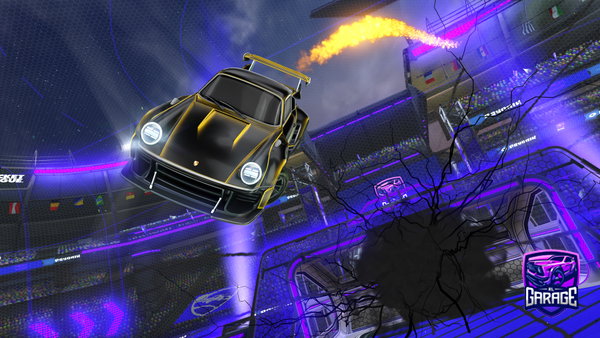 A Rocket League car design from Carbonator
