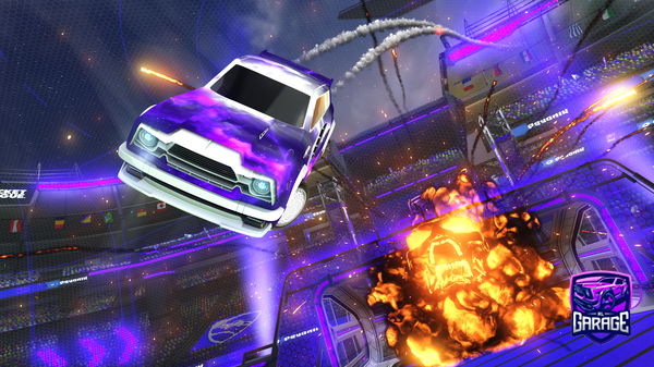 A Rocket League car design from yr7kt