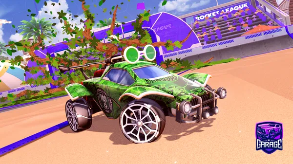 A Rocket League car design from BESILVO