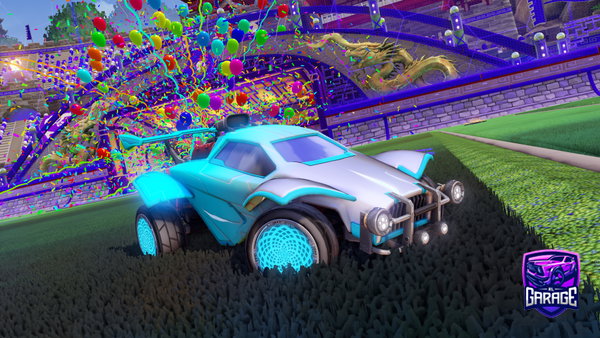 A Rocket League car design from Nimals