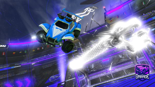 A Rocket League car design from shaply