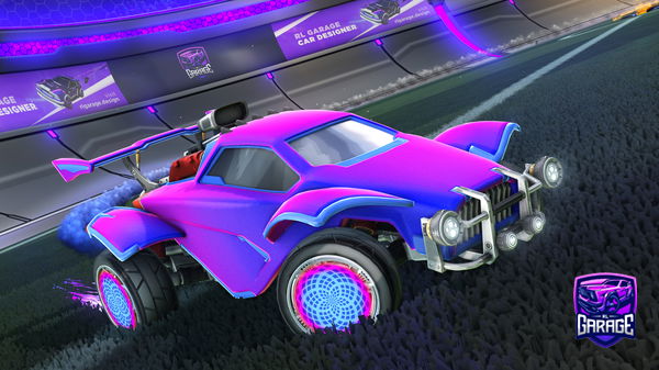 A Rocket League car design from coolj71111