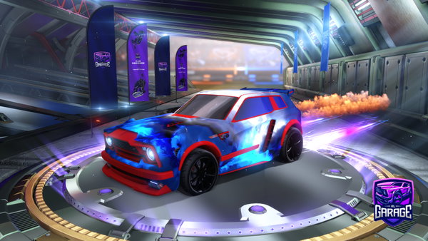 A Rocket League car design from rlchampionoftheworld