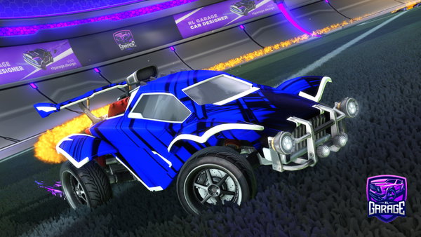 A Rocket League car design from KayTow