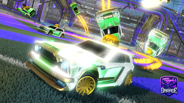 A Rocket League car design from Leonardblz