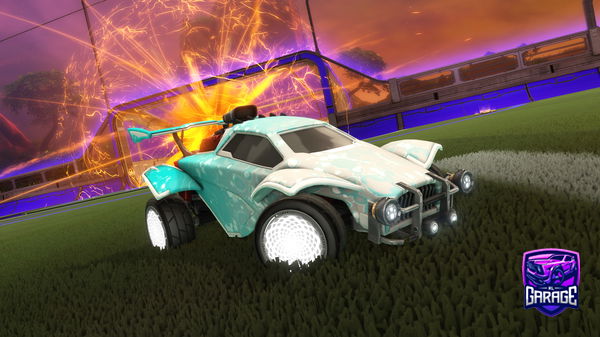 A Rocket League car design from Halo_Jyn